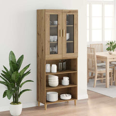 Highboard 69.5 x 34 x 180 cm Artisan oak