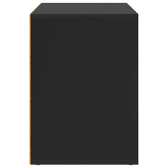 vidaXL Cat House Black 51 x 30 x 42.5 cm Engineered Wood 6