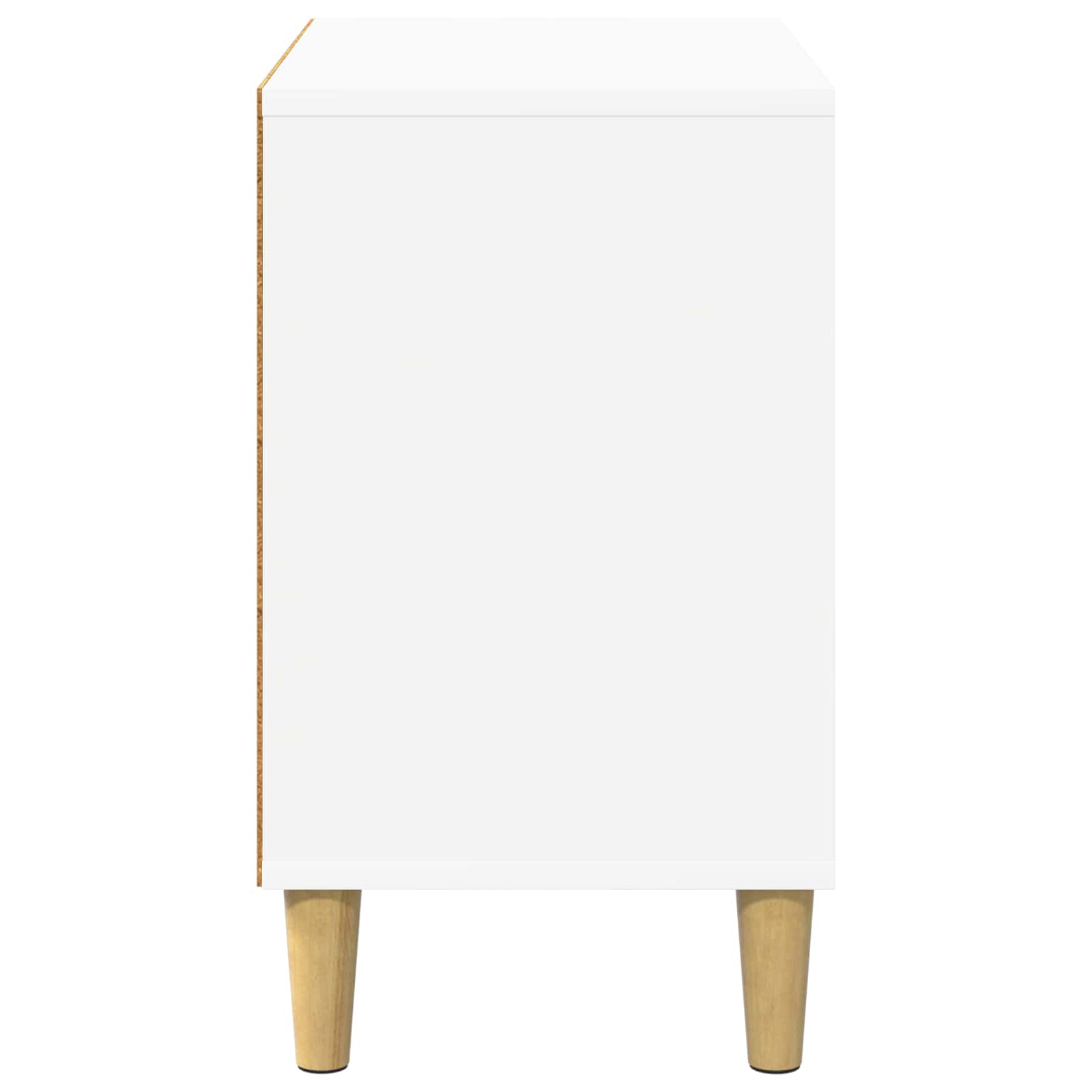 vidaXL Cat House White 51 x 30 x 52 cm Engineered Wood 6