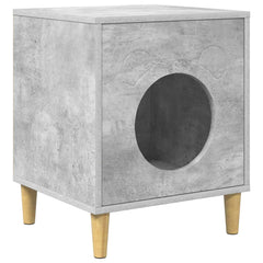 vidaXL Cat House Concerte 42.5 x 40 x 53 cm Engineered Wood 2