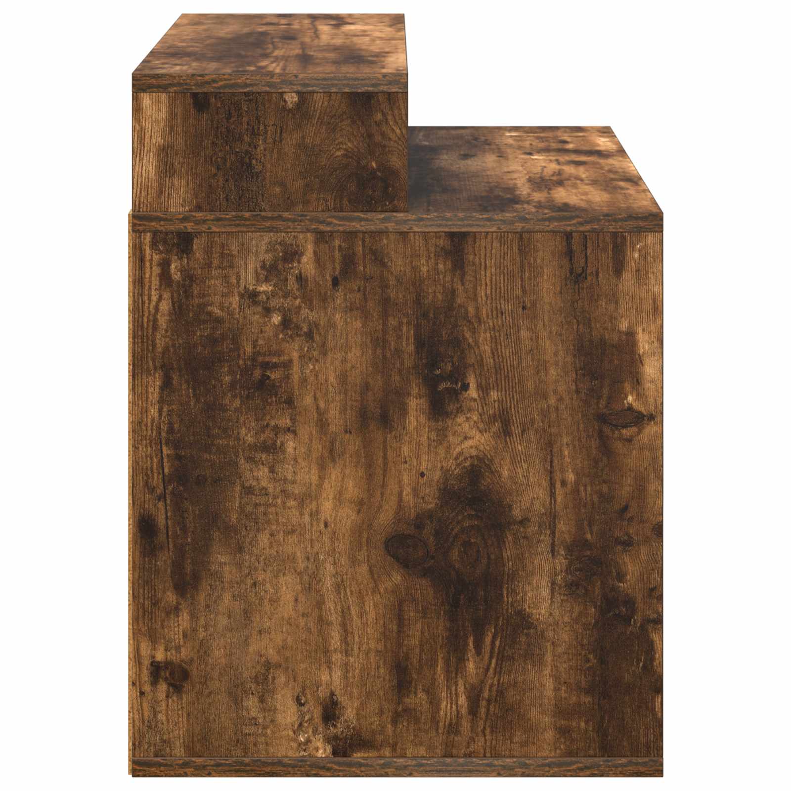 vidaXL Cat House Smoked Oak 42.5 x 40 x 53.5 cm Engineered Wood 6