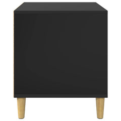 vidaXL Dog House Black 44 x 42 x 49 cm Engineered Wood 6