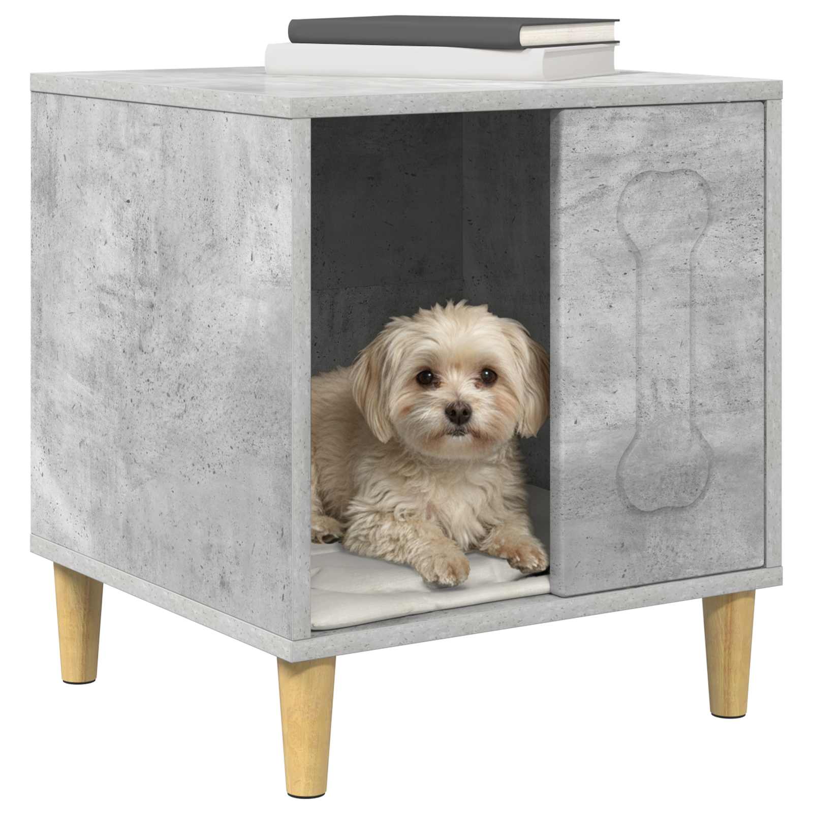 vidaXL Dog House Concerte 44 x 42 x 49 cm Engineered Wood 3
