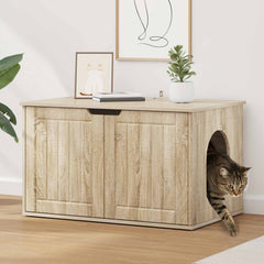 Cat House 85 x 55 x 50.5 cm Engineered Wood Sonoma oak