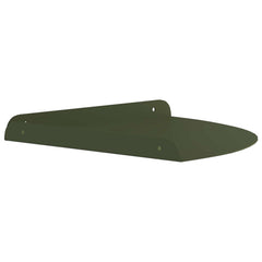 vidaXL Corner Floating Shelf 4 pcs Olive green 30 x 30 x 2 cm 6
