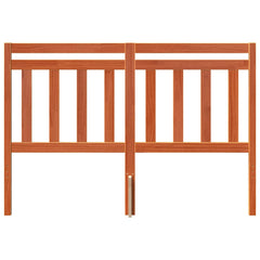 vidaXL Headboard with Headboard Wax Brown 145.5 x 100 cm 3