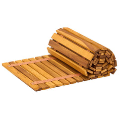 vidaXL Garden Pathway Manual Natural 200 x 40 cm Solid Acacia Wood 2