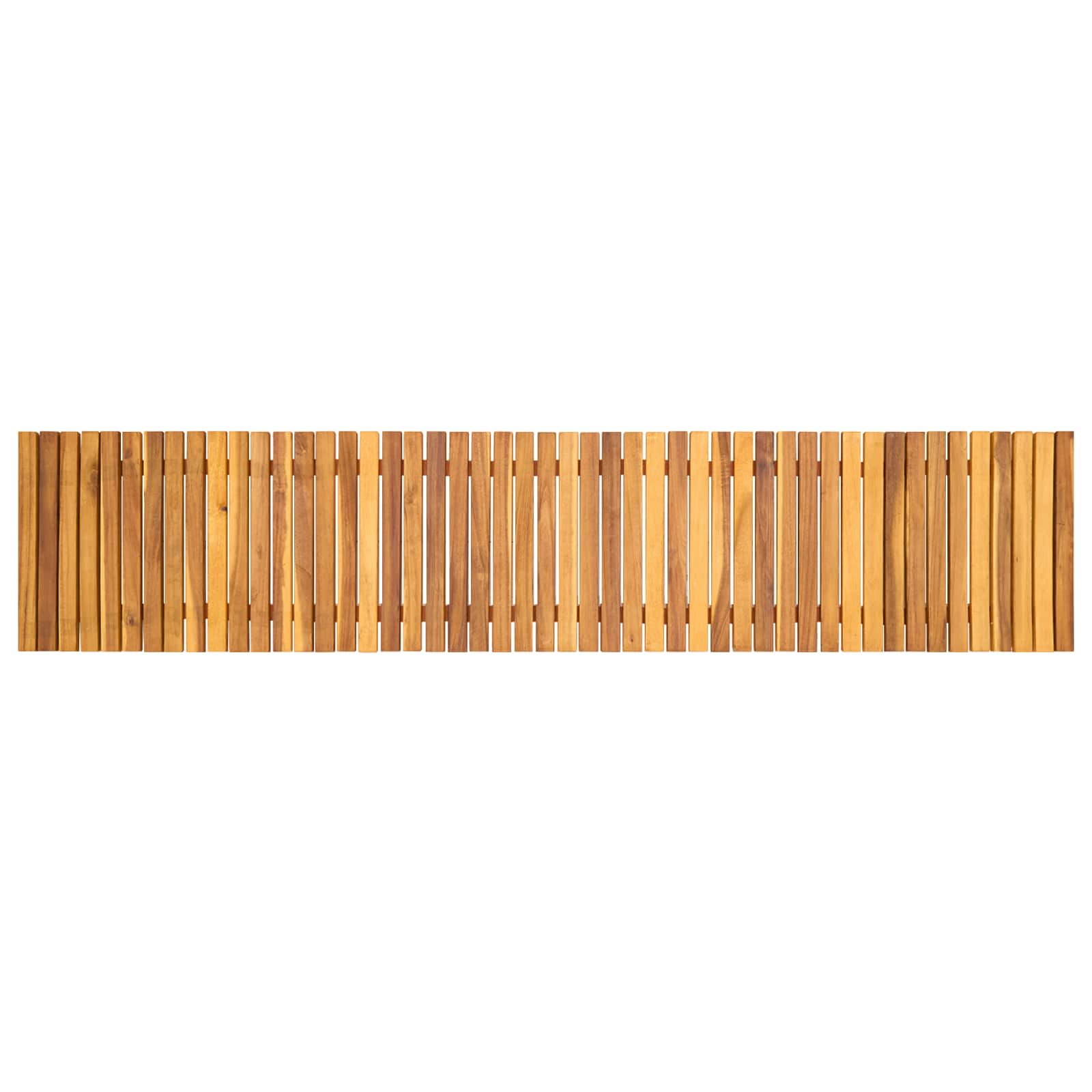 vidaXL Garden Pathway Manual Natural 200 x 40 cm Solid Acacia Wood 5