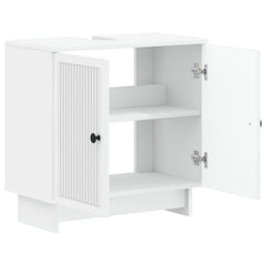 vidaXL Bathroom Sink Cabinet UTRECHT White 59.5 x 31.5x 59 cm 2