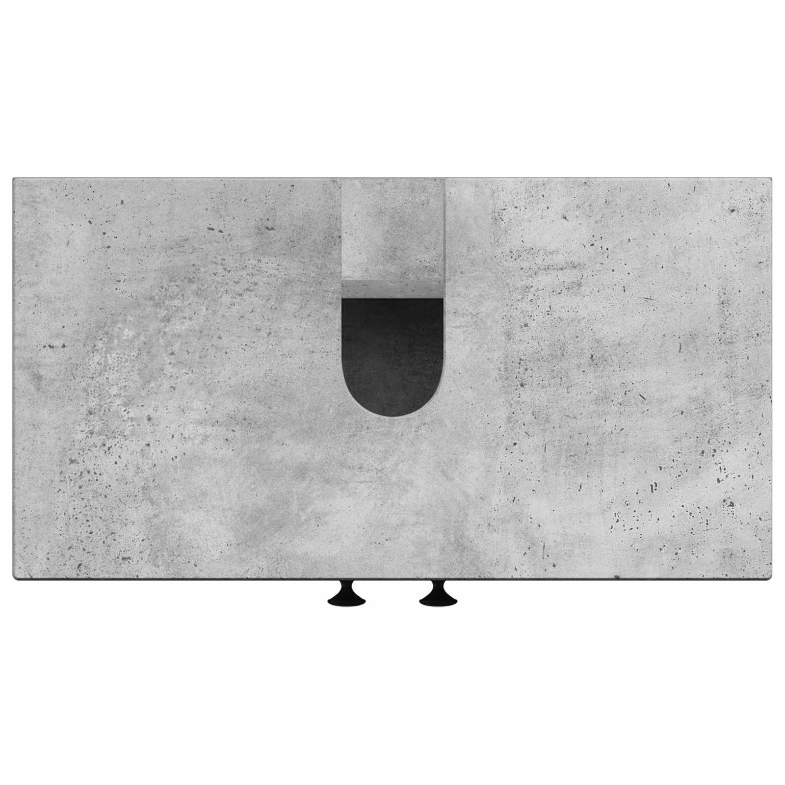 vidaXL Bathroom Sink Cabinet EDE Concrete Grey 59.5 x 31.5x 59 cm 6