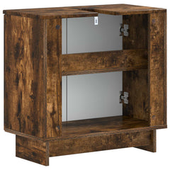 vidaXL Bathroom Sink Cabinet EDE Smoked Oak 59.5 x 31.5x 59 cm 5