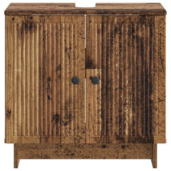 vidaXL Bathroom Sink Cabinet EDE Old Wood 59.5 x 31.5x 59 cm 3