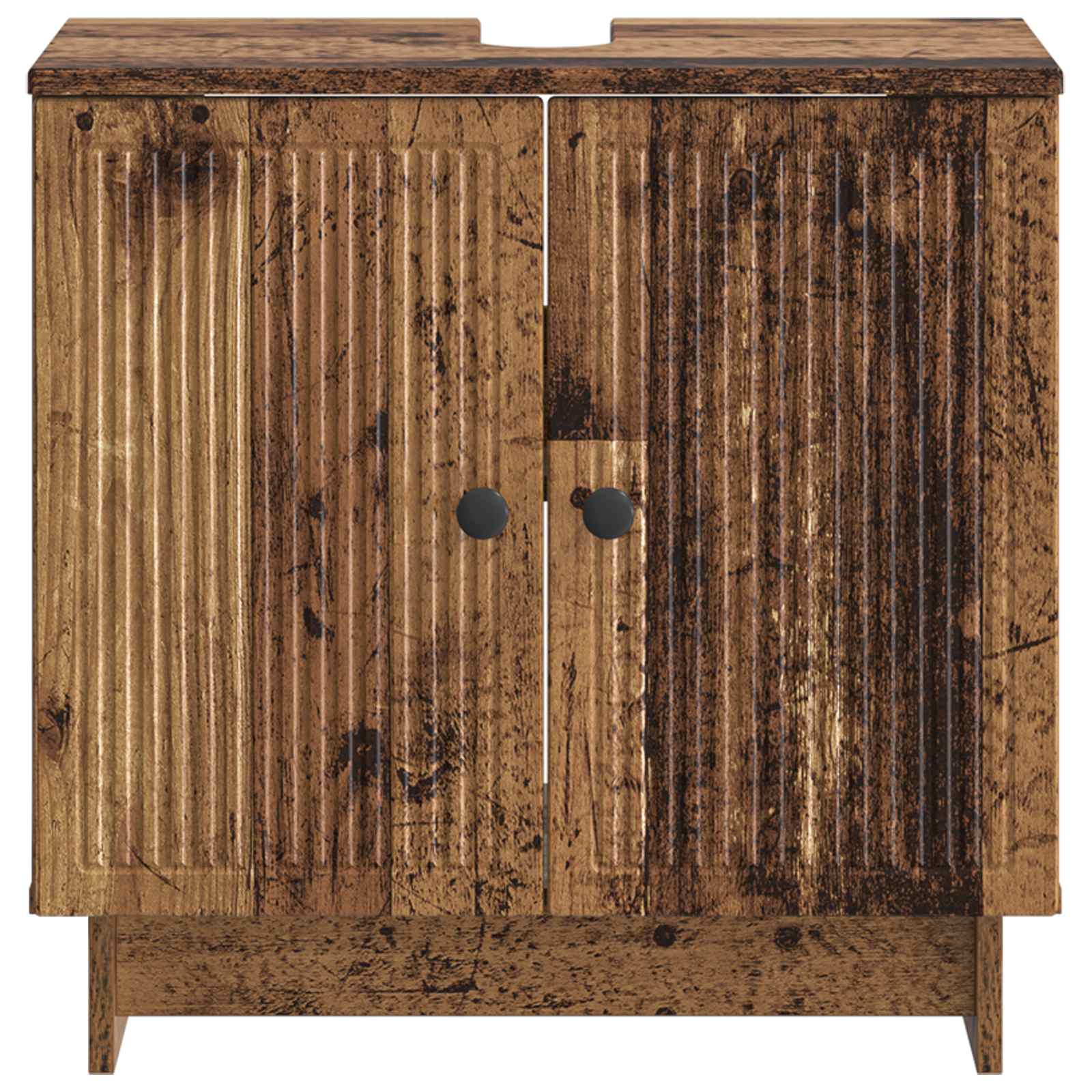 vidaXL Bathroom Sink Cabinet EDE Old Wood 59.5 x 31.5x 59 cm 3