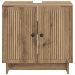 vidaXL Bathroom Sink Cabinet EDE Artisan Oak 59.5 x 31.5x 59 cm 3