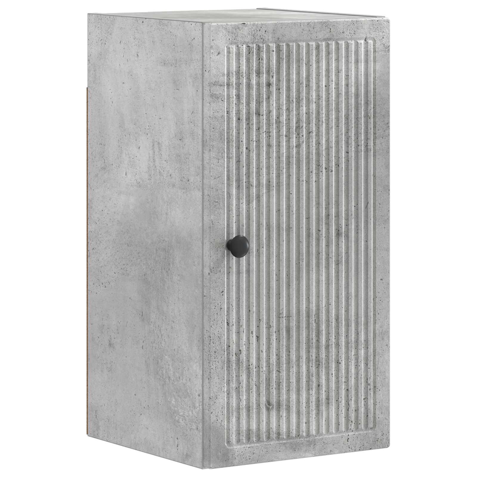 vidaXL Bathroom Wall Cabinet EDE Concrete Grey 30 x 31 x 59 cm 2