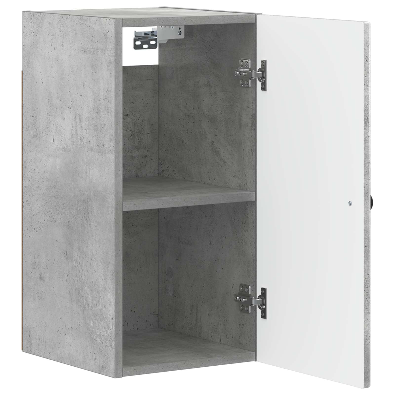 vidaXL Bathroom Wall Cabinet EDE Concrete Grey 30 x 31 x 59 cm 3