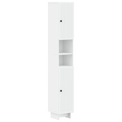 Bathroom Cabinet with Open Shelf EDE White