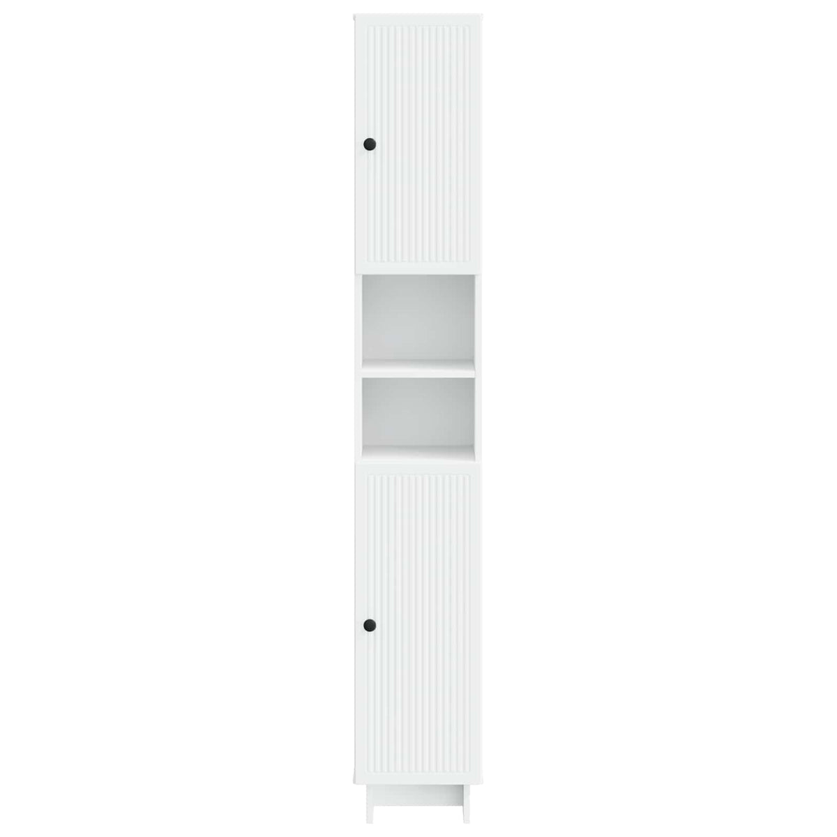 Bathroom Cabinet with Open Shelf EDE White