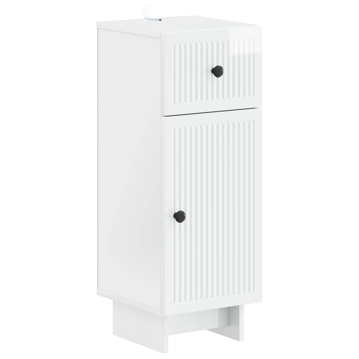 Bathroom Storage Cainet EDE 30 x 31 x 80 cm High gloss white