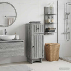 Bathroom Storage Cainet EDE 30 x 31 x 80 cm Grey sonoma