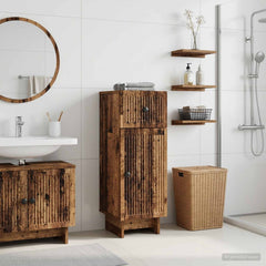 Bathroom Storage Cainet EDE 30 x 31 x 80 cm Old wood