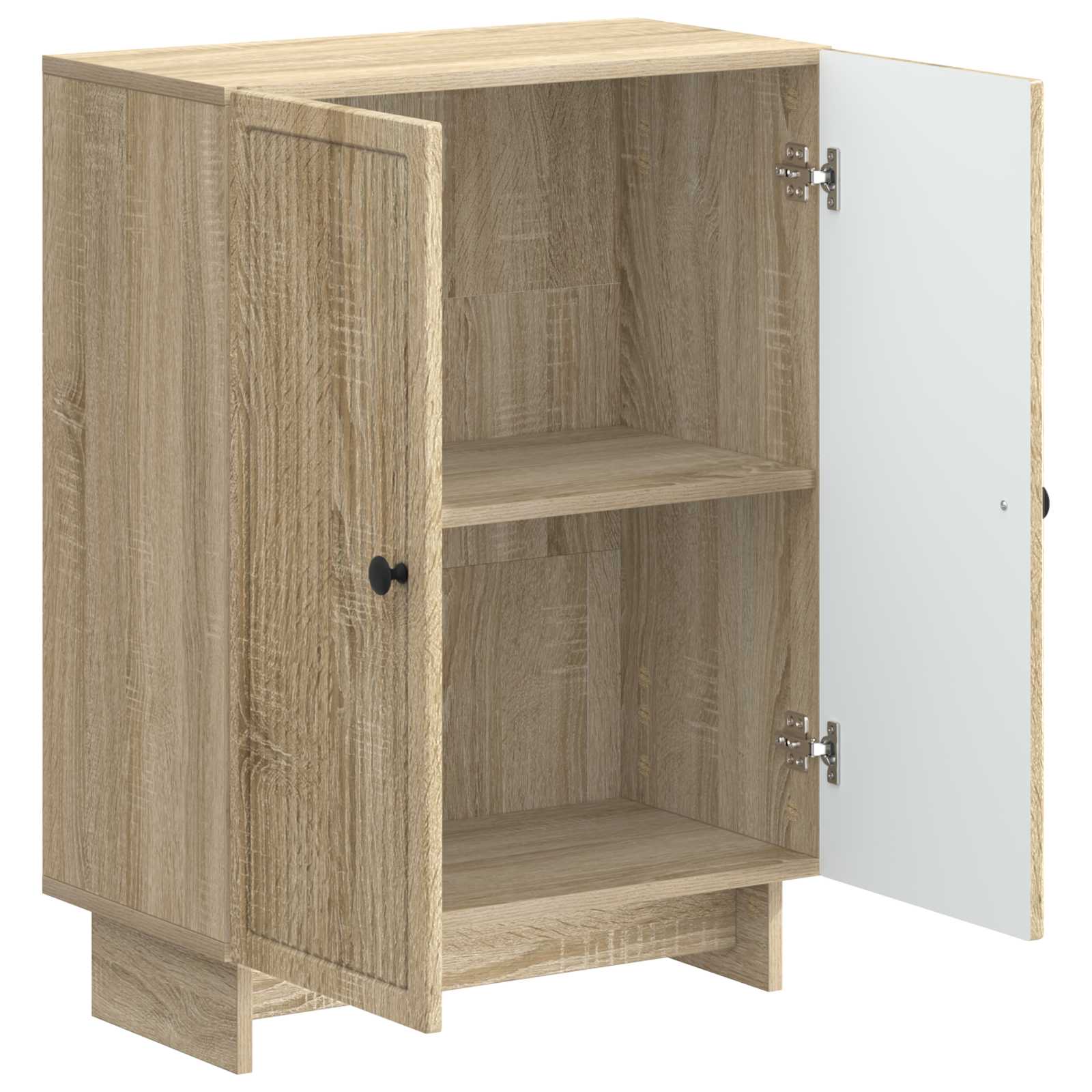 vidaXL Bathroom Storage Cainet EDE Sonoma Oak 59.5 x 31 x 80 cm 3