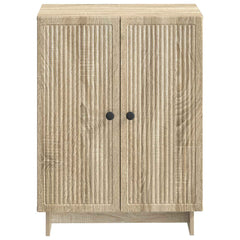 vidaXL Bathroom Storage Cainet EDE Sonoma Oak 59.5 x 31 x 80 cm 4
