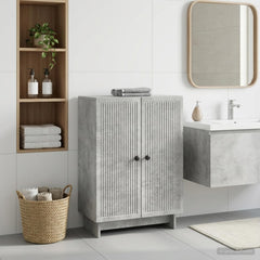 Bathroom Storage Cainet EDE 59.5 x 31 x 80 cm Concrete grey