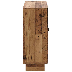 vidaXL Bathroom Storage Cainet EDE Old Wood 59.5 x 31 x 80 cm 5