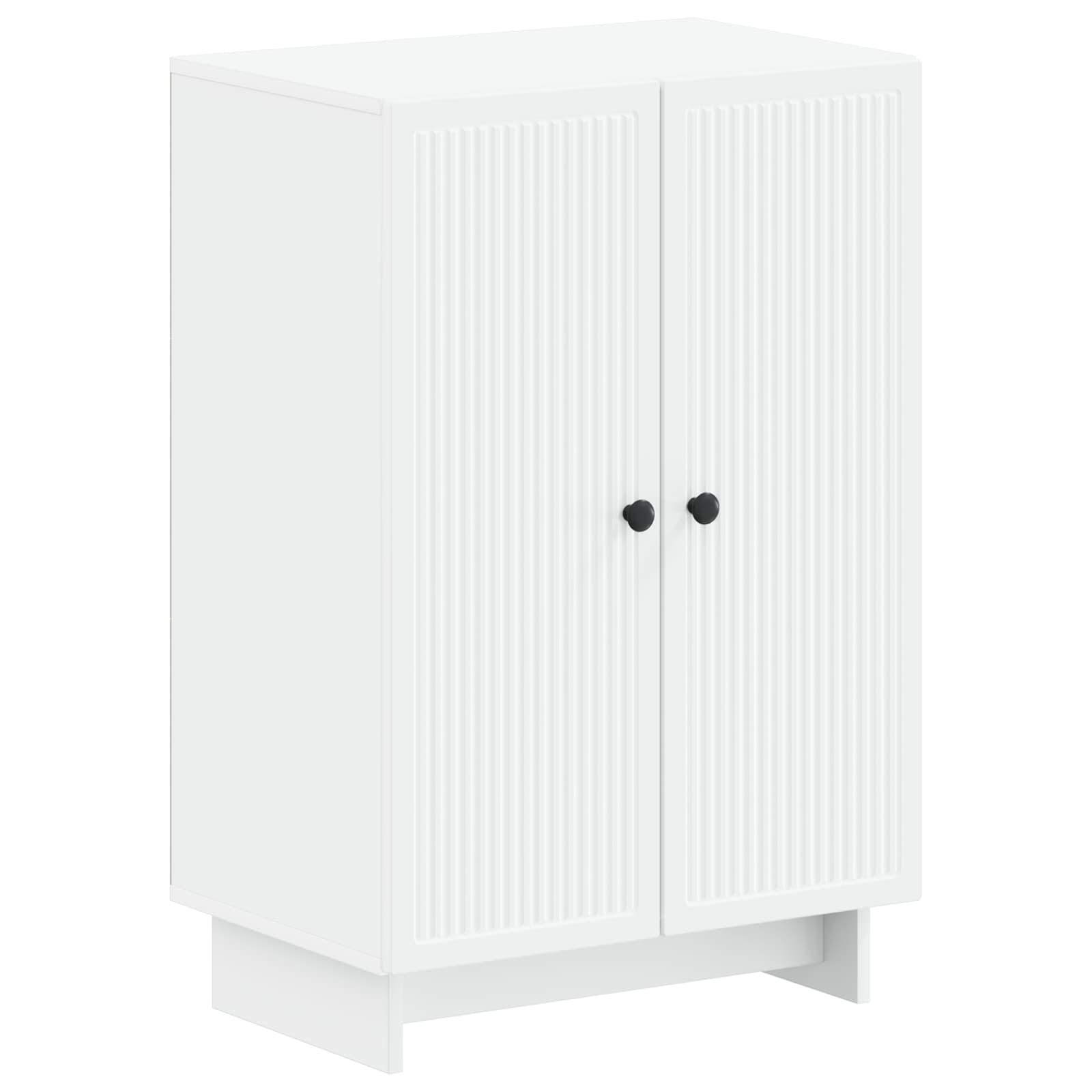 vidaXL Shoe Cabinet EDE 59.5 x 39.5 x 90 cm Engineered Wood White 2