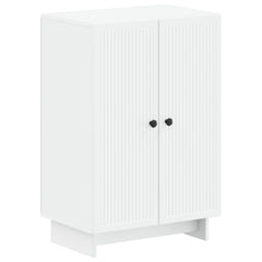 vidaXL Shoe Cabinet EDE 59.5 x 39.5 x 90 cm Engineered Wood White 2