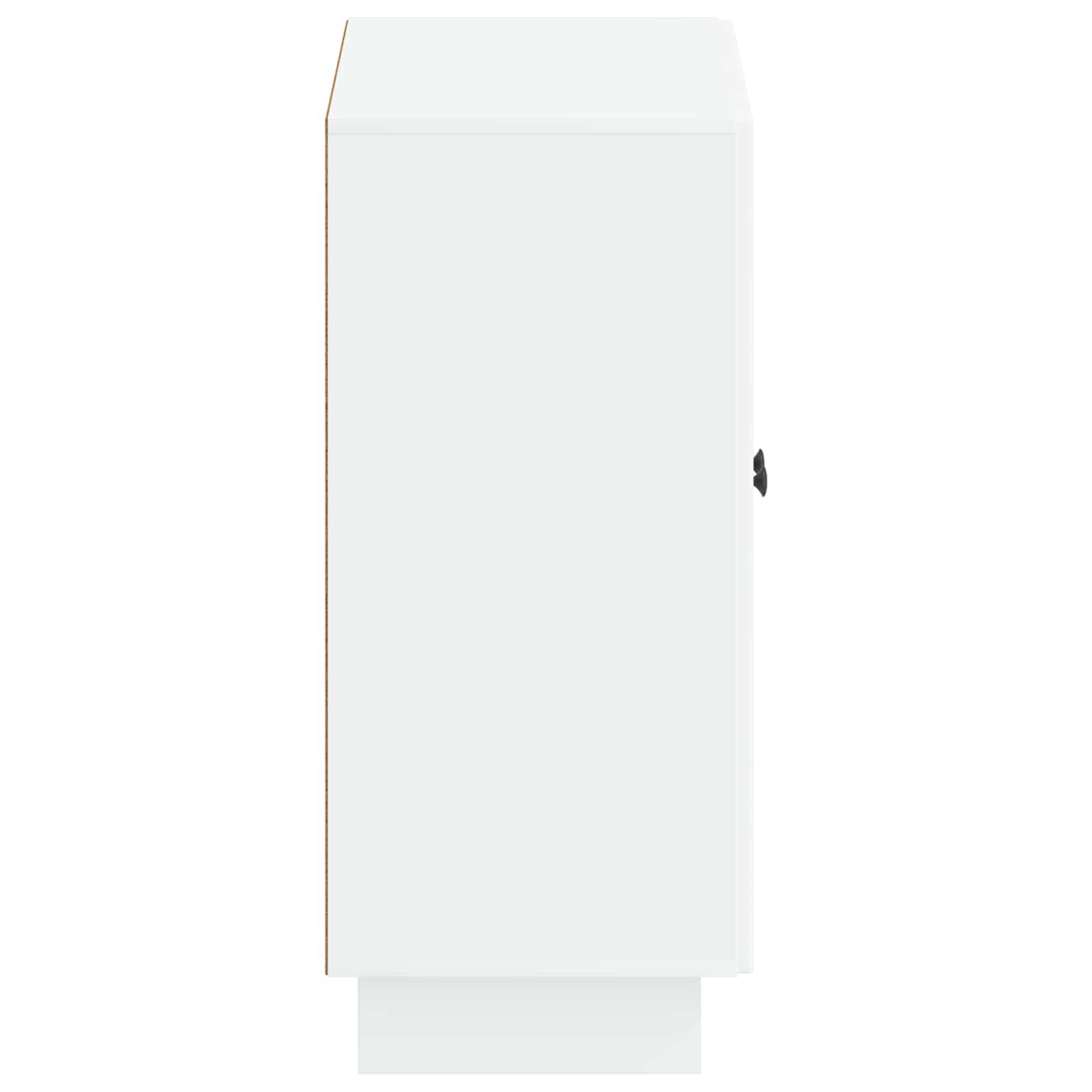 vidaXL Shoe Cabinet EDE 59.5 x 39.5 x 90 cm Engineered Wood White 5