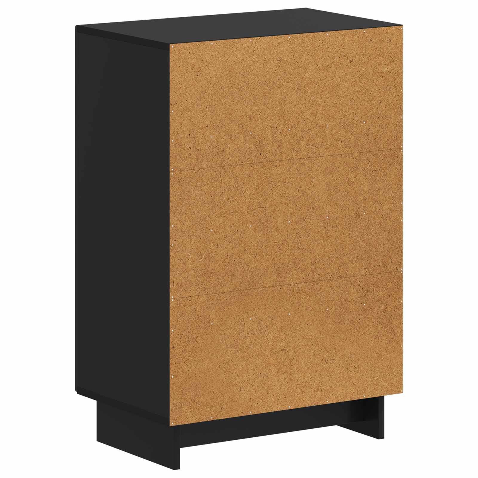 vidaXL Shoe Cabinet EDE 59.5 x 39.5 x 90 cm Engineered Wood Black 6