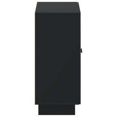 vidaXL Shoe Cabinet EDE 59.5 x 39.5 x 90 cm Engineered Wood Black 5