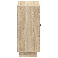 vidaXL Shoe Cabinet EDE 59.5 x 39.5 x 90 cm Engineered Wood Sonoma Oak 5