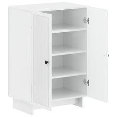 vidaXL Shoe Cabinet EDE 59.5 x 39.5 x 90 cm Engineered Wood 3