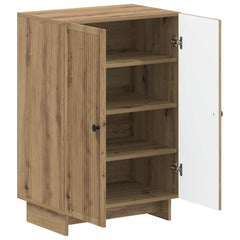 vidaXL Shoe Cabinet EDE 59.5 x 39.5 x 90 cm Engineered Wood 3