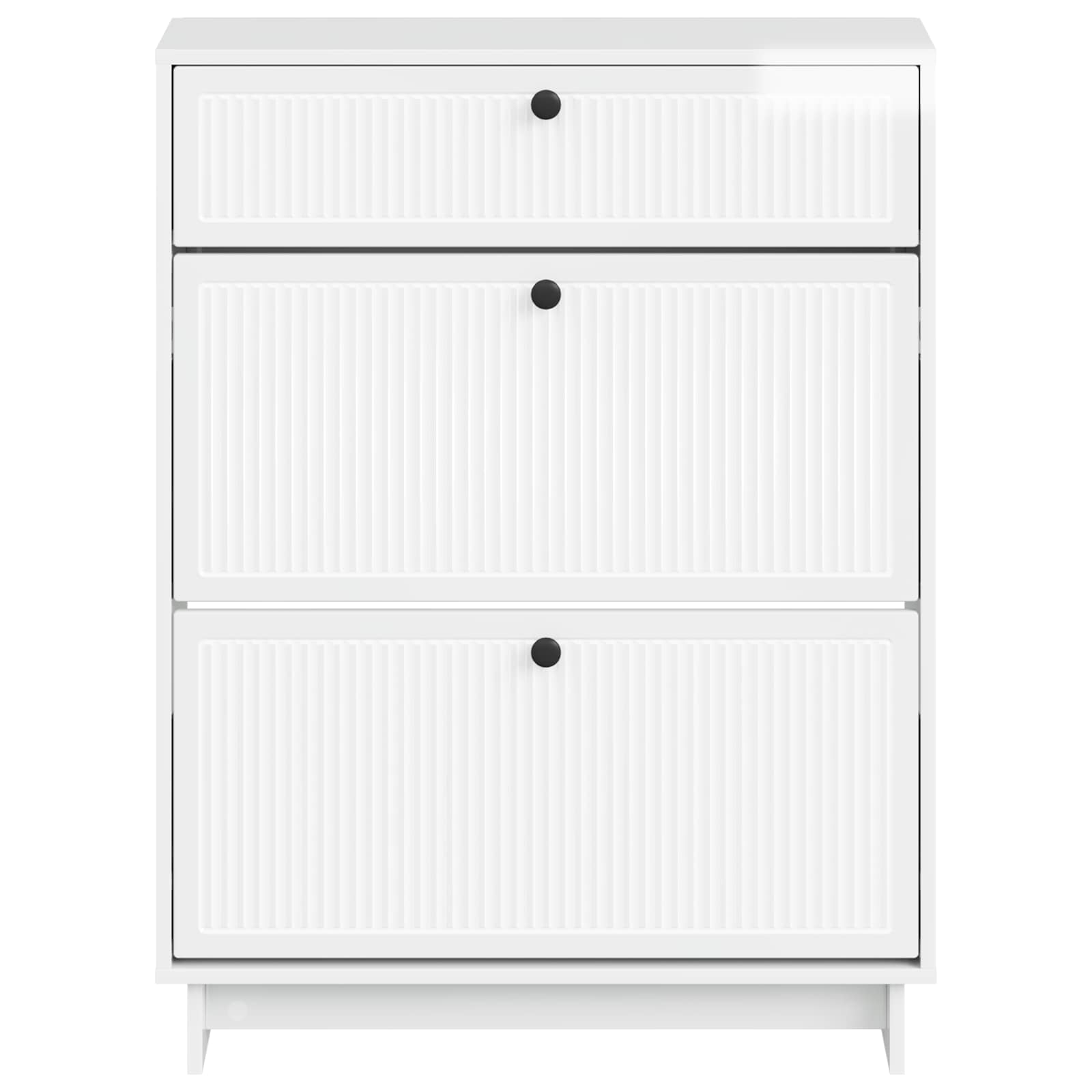 vidaXL Shoe Cabinet EDE 78 x 24 x 103 cm Engineered Wood 4