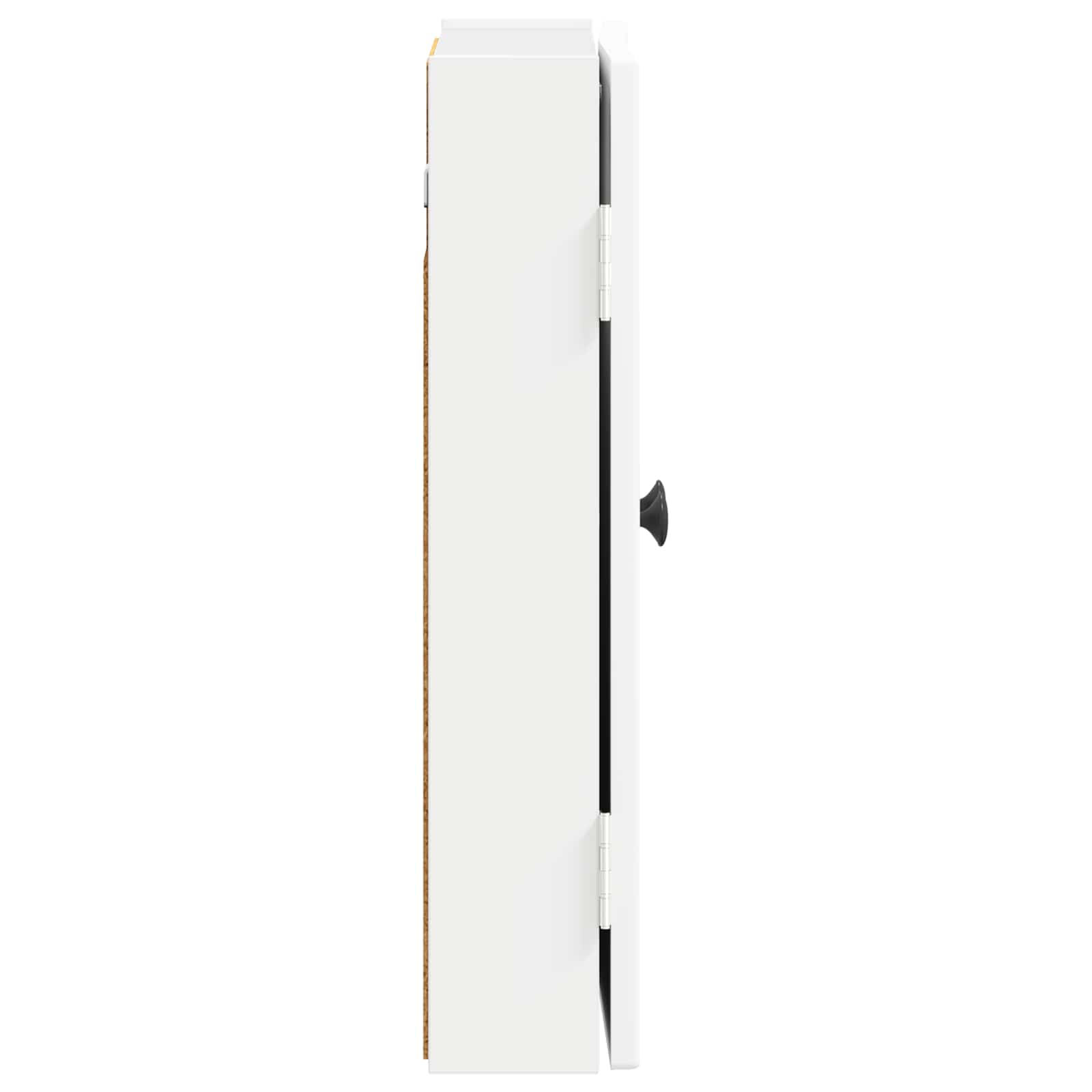 vidaXL Dartboard Cabinet EDE White 52.5 x 10.5 x 53.5 cm 5
