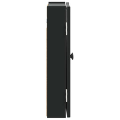vidaXL Dartboard Cabinet EDE Black 52.5 x 10.5 x 53.5 cm 5