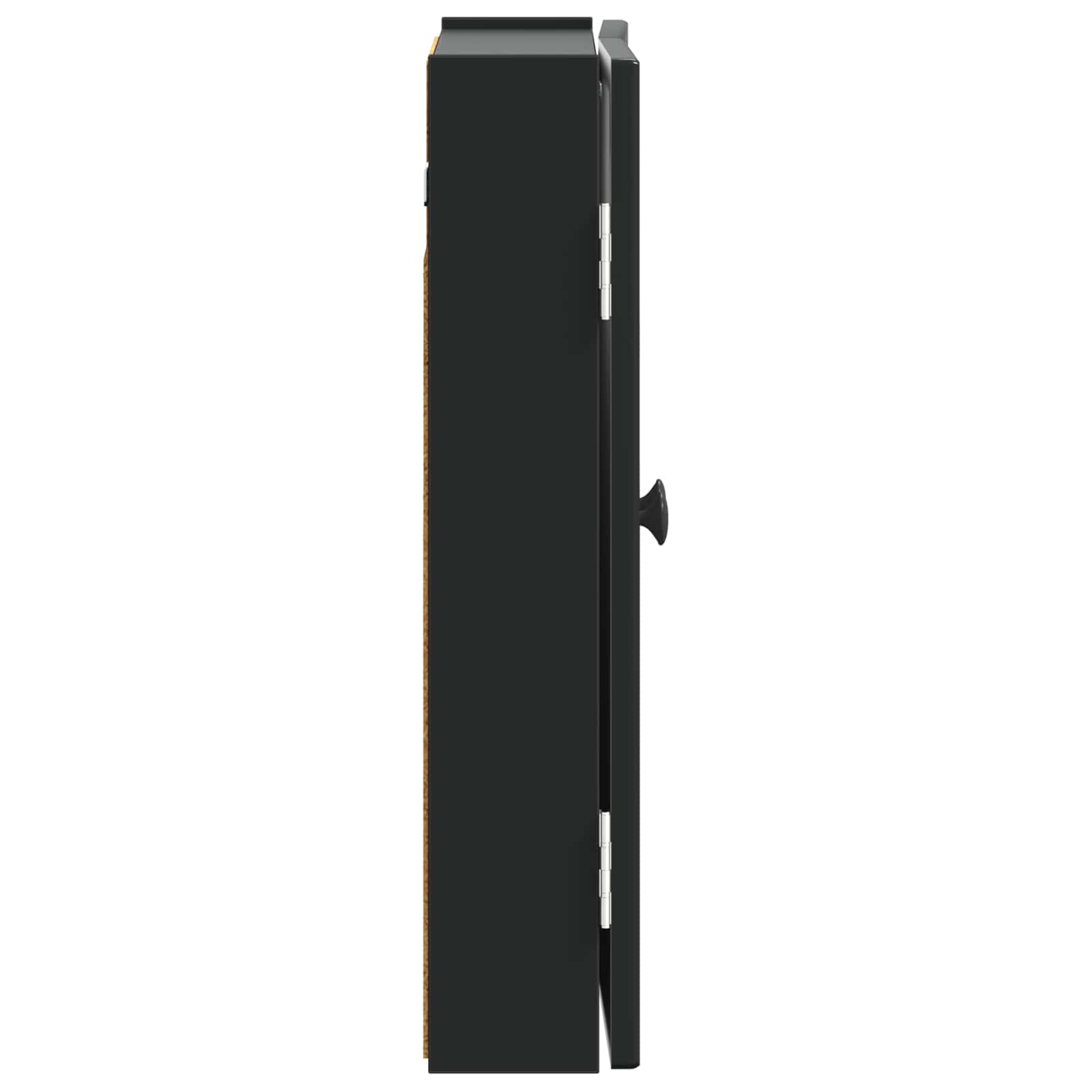 vidaXL Dartboard Cabinet EDE Black 52.5 x 10.5 x 53.5 cm 5