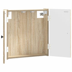 vidaXL Dartboard Cabinet EDE Sonoma Oak 52.5 x 10.5 x 53.5 cm 3