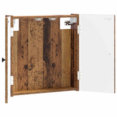 vidaXL Dartboard Cabinet EDE Old Wood 52.5 x 10.5 x 53.5 cm 3