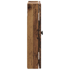 vidaXL Dartboard Cabinet EDE Old Wood 52.5 x 10.5 x 53.5 cm 5