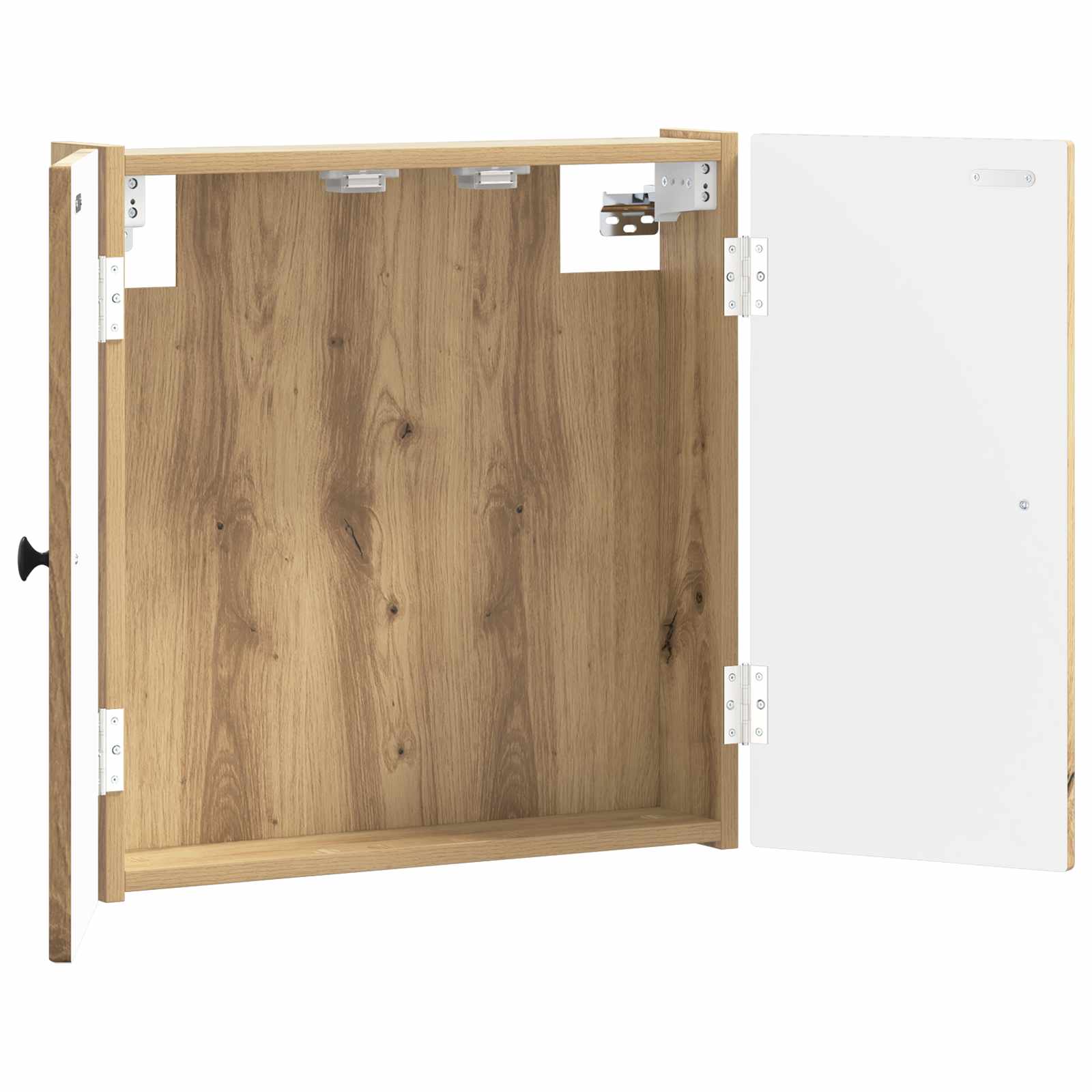 vidaXL Dartboard Cabinet EDE Artisan Oak 52.5 x 10.5 x 53.5 cm 3