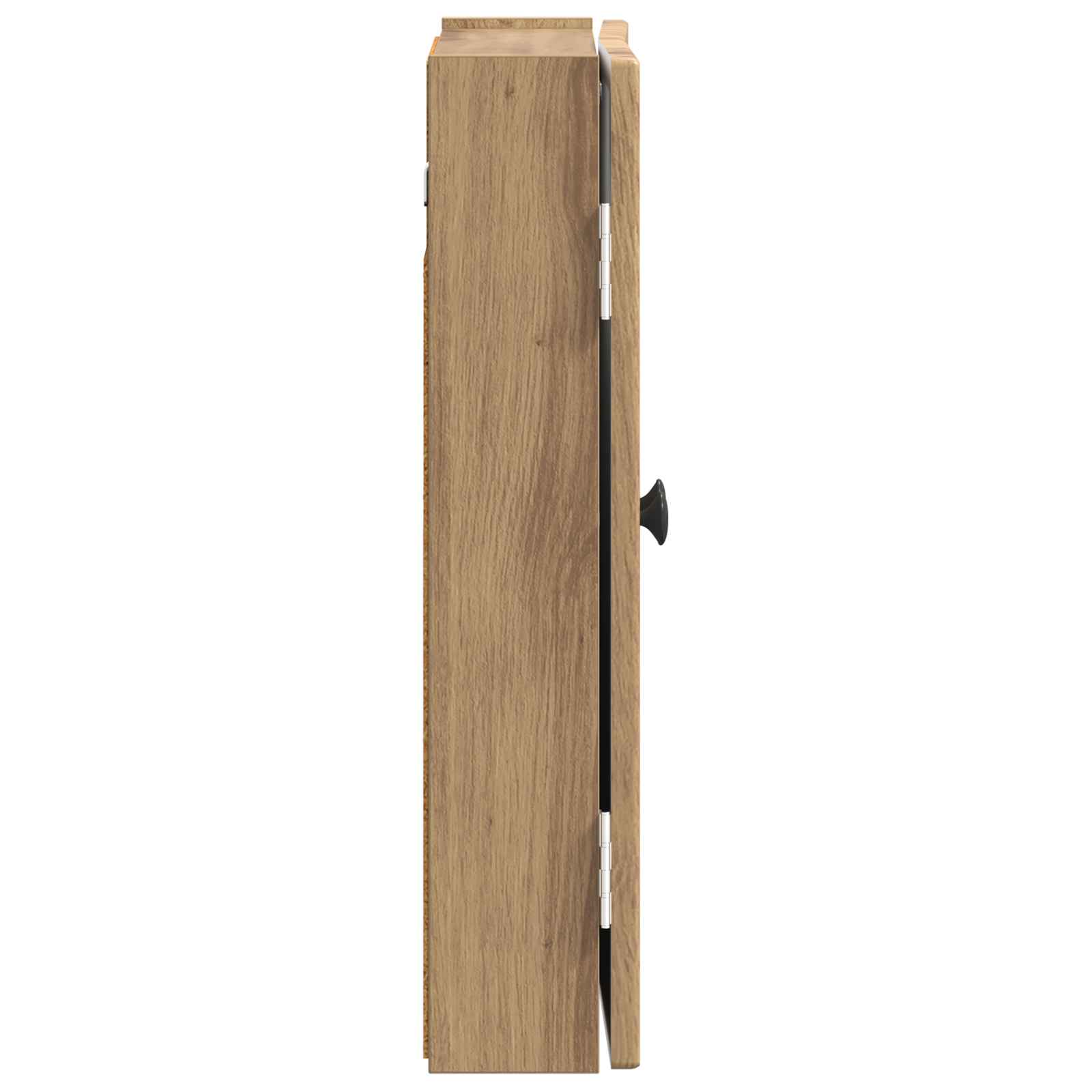 vidaXL Dartboard Cabinet EDE Artisan Oak 52.5 x 10.5 x 53.5 cm 5