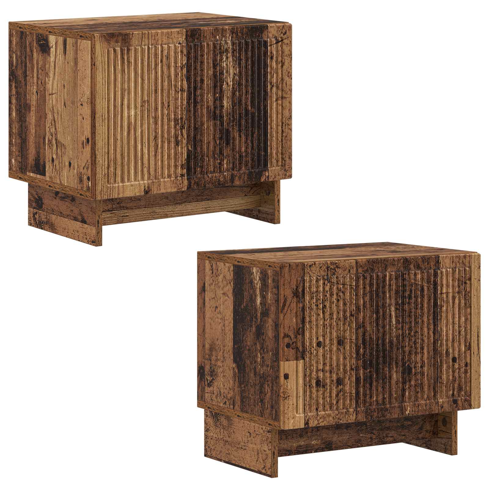 vidaXL TV Cabinet Old Wood Engineered Wood 4