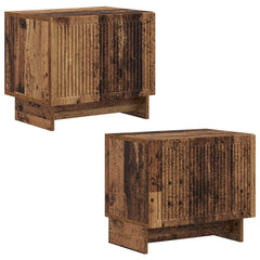 vidaXL TV Cabinet Old Wood Engineered Wood 4