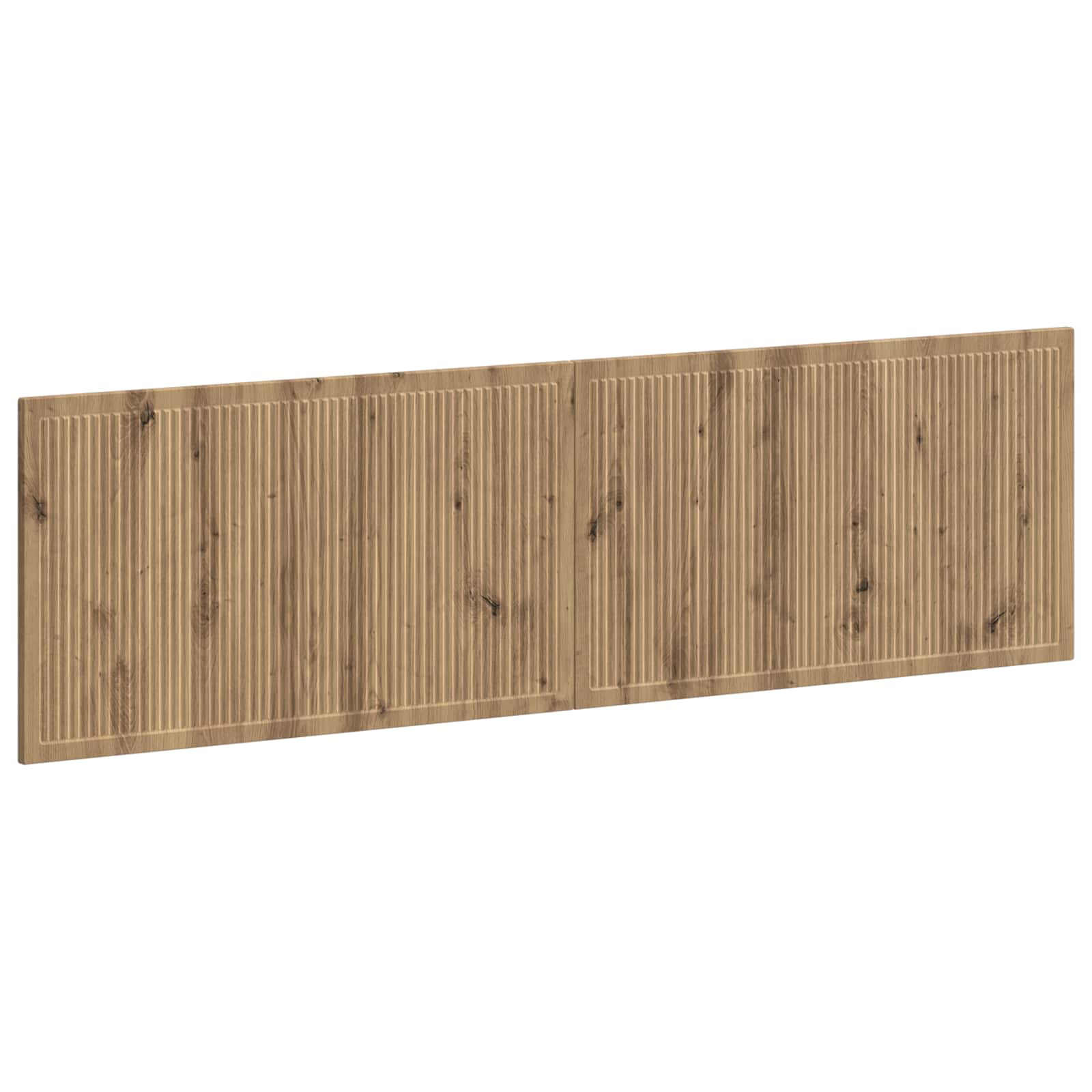 vidaXL Wall-Mounted Headboard EDE Artisan Oak Engineered Wood 2
