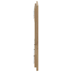 vidaXL Wall-Mounted Headboard EDE Artisan Oak Engineered Wood 4